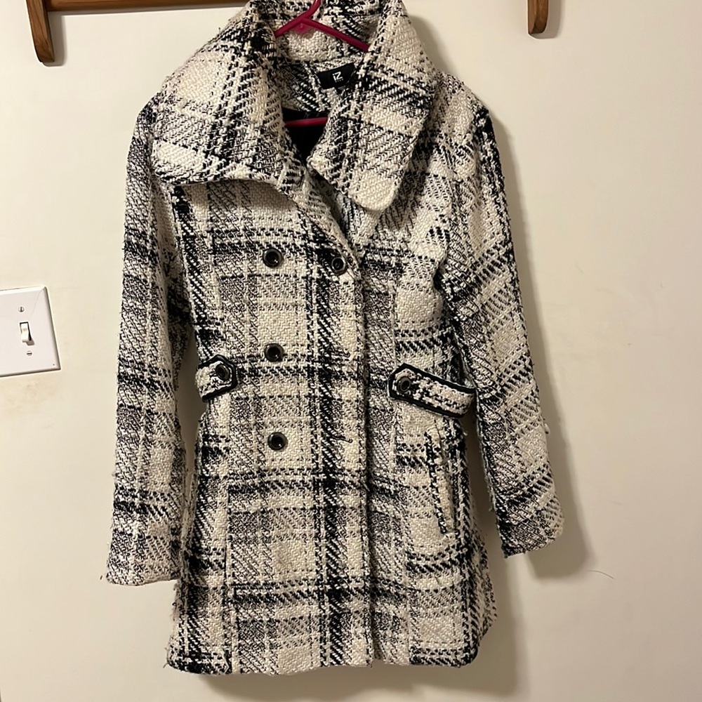 Black & White Coat - fall / winter